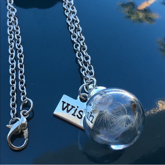 Dandelion “Wish”Necklace - Picture 5 of 6